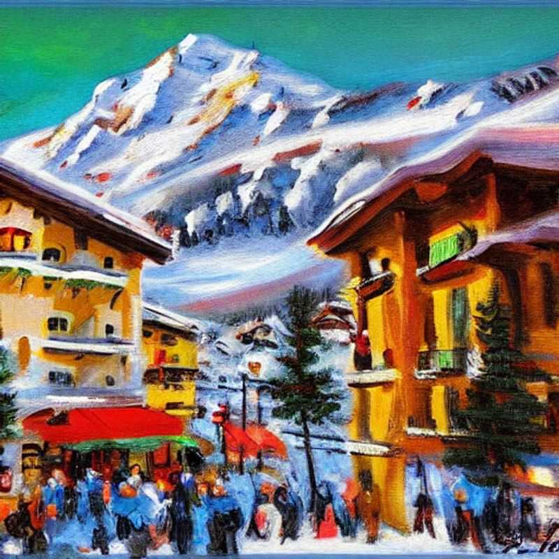 ¡Atrévete a las alturas! Una vista impresionante de Les Deux Alpes, Francia, donde la nieve primaveral te espera para una aventura inolvidable en estas vacaciones.