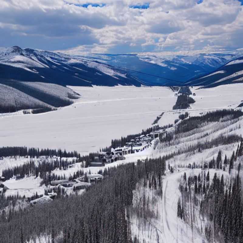Céu azul e neve fresca em Sunshine Village, Canadá! Veja o que esperar e como aproveitar ao máximo suas férias de primavera neste paraíso de esqui.