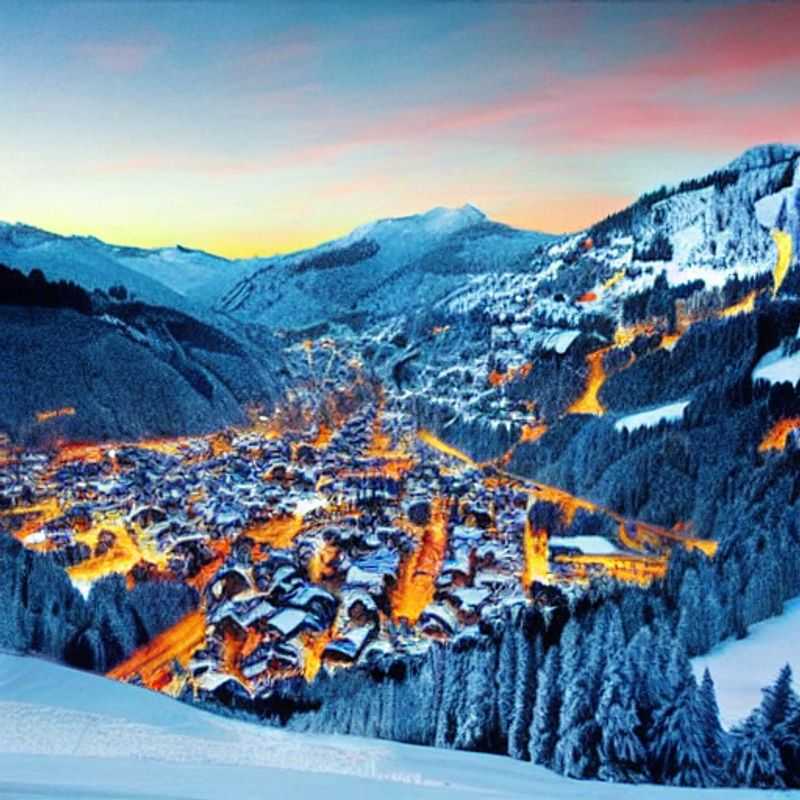 Deux couples profitant de la beauté pittoresque de Kitzbühel, en Autriche, pendant leur escapade de printemps, avec ses charmantes ruelles et son panorama alpin impressionnant.