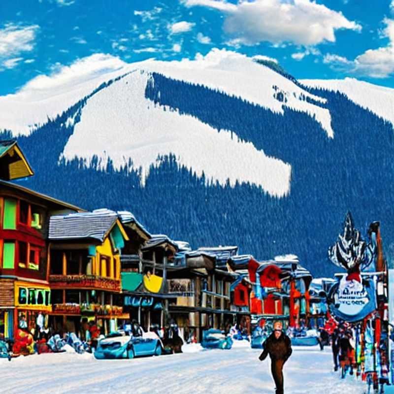 Neve derretendo revelando as trilhas: Uma vista deslumbrante de Revelstoke, Canadá, na primavera, com montanhas majestosas e o verde renascendo, um convite à aventura durante o *spring break*.