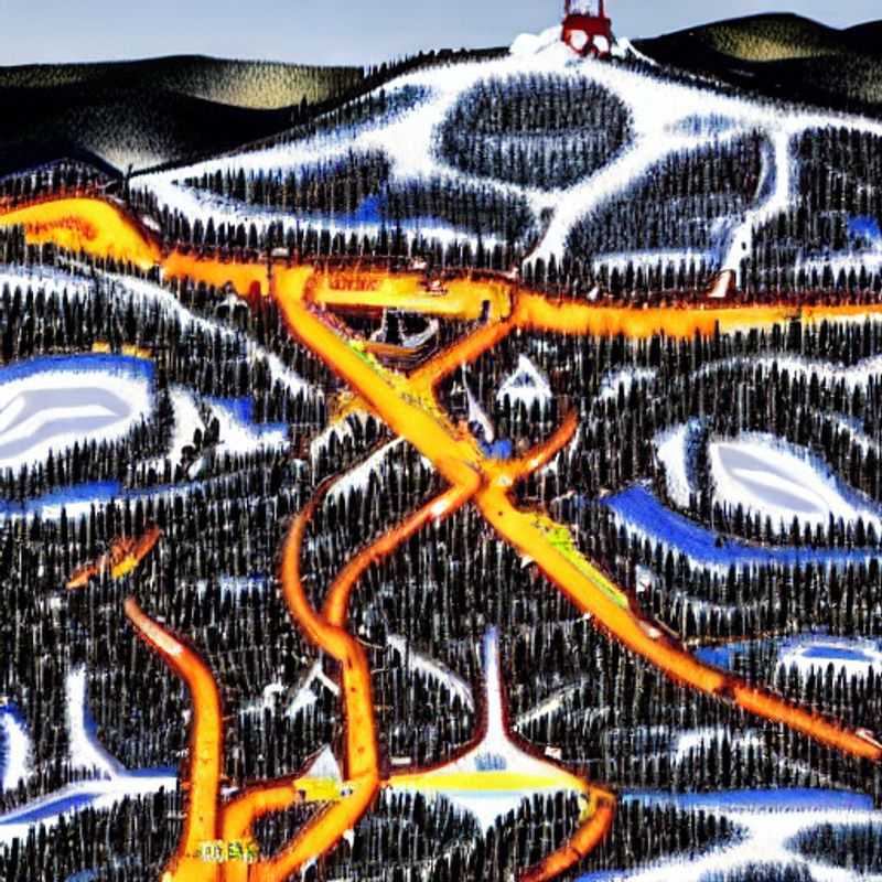 Spring Break Bliss: Skiers carving through the slopes of Park City Mountain Resort under the clear, sunny skies of Utah, enjoying the perfect blend of snow and sunshine.