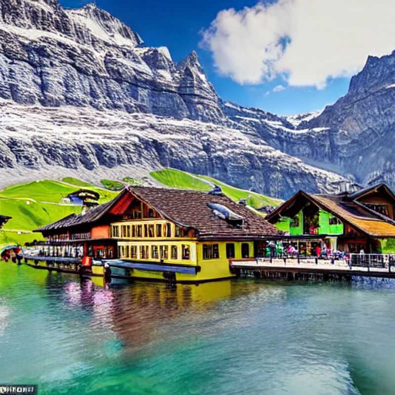 Casais aproveitando a neve intocada de Corvatsch sob o sol da primavera suíça, um refúgio alpino perfeito para as férias da primavera.