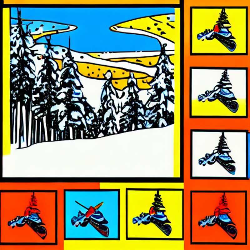 Casais curtindo um dia ensolarado de primavera em Beaver Creek, EUA, com as montanhas cobertas de neve ao fundo - perfeito para umas férias de primavera inesquecíveis!