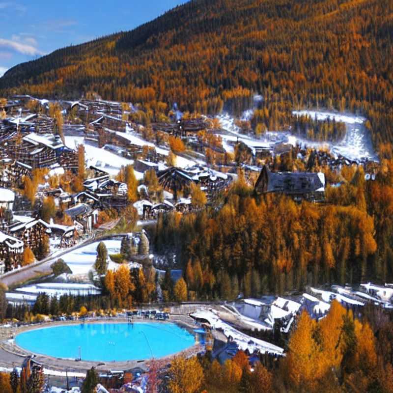 Deux amis profitant du soleil printanier éclatant sur les pistes immaculées des Arcs, France, une aventure inoubliable pendant les vacances de printemps.