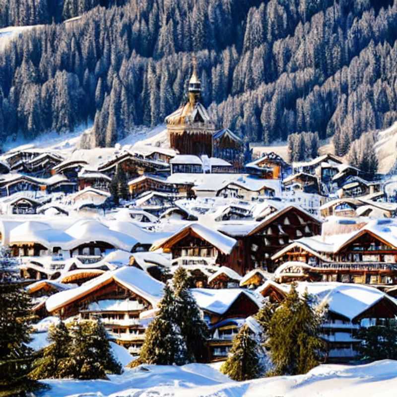 Deux skieurs souriants profitent du soleil printanier et des pistes parfaitement entretenues de Kitzbühel, en Autriche, pendant leurs vacances de printemps.