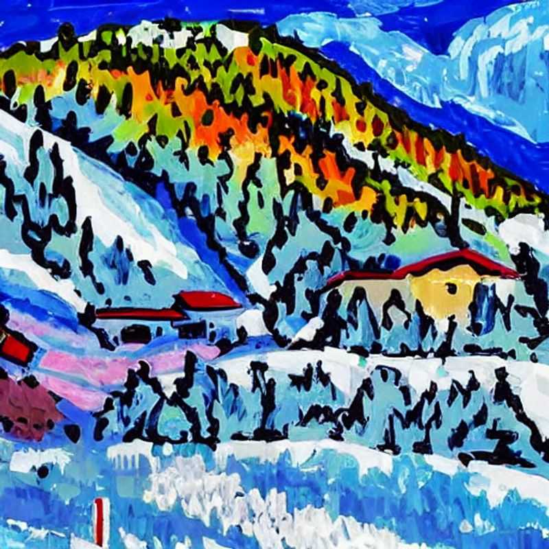 Spring in Fulpmes, Austria: A breathtaking view of the Stubai Valley with snow-capped mountains meeting vibrant green meadows – perfect for spring break adventures.