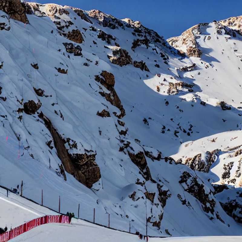 Visão panorâmica da Sierra Nevada na primavera, com neve derretendo nas montanhas e flores silvestres colorindo o vale, convidando você a descobrir aventuras e paisagens deslumbrantes durante o seu feriado da primavera.
