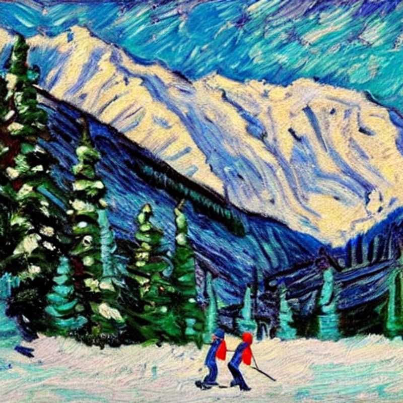 Des vacanciers profitant des pistes ensoleillées de Kicking Horse, Canada, une destination printanière parfaite pour le ski et l'aventure pendant les vacances de mars.