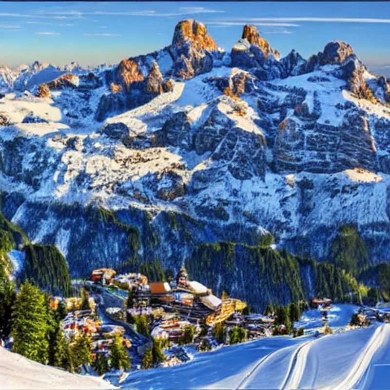Casais aproveitando a paisagem alpina vibrante de Madonna di Campiglio, Itália, em plena primavera, com montanhas exuberantes e dias ensolarados. Um paraíso para esquecer da rotina!