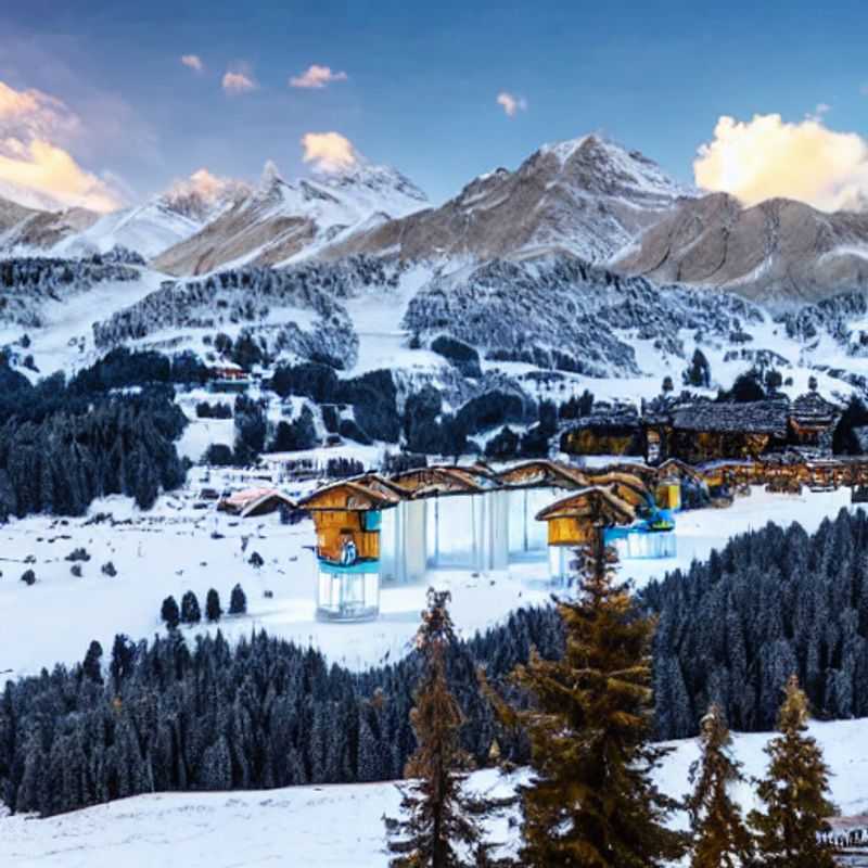 Spring explodes in Lenzerheide, Switzerland! Picture wildflowers blanketing the slopes as hikers and bikers enjoy a sunny day of alpine adventure during spring break.