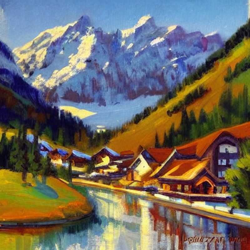 Casal aproveitando o sol da primavera nas encostas imaculadas de Lech Zürs am Arlberg, Áustria, durante as férias da primavera - um paraíso para esqui e relaxamento.