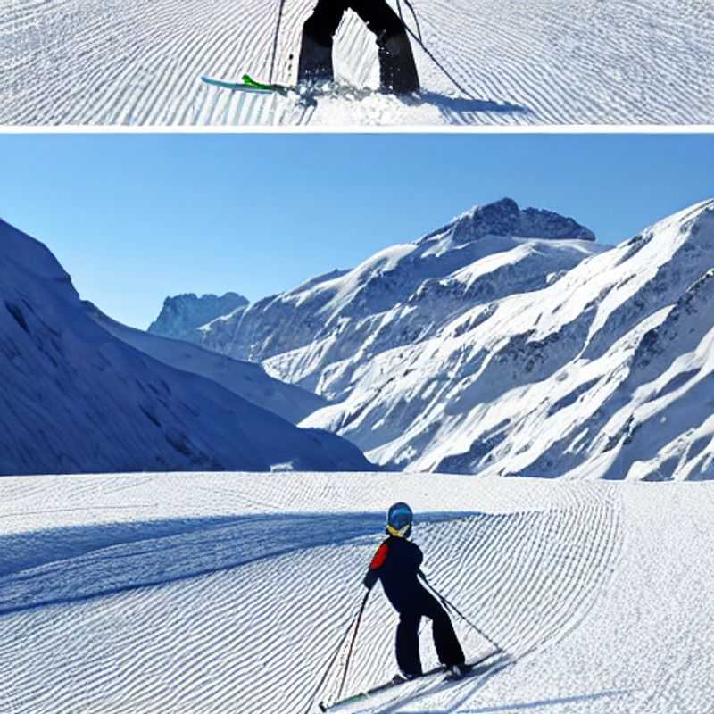 Casais se aventurando no deslumbrante Glaciar Pitztal, Áustria, durante o feriado da primavera! Uma aventura gelada com vistas de tirar o fôlego. (Couples venturing into the stunning Pitztal Glacier, Austria, during spring break! An icy adventure with breathtaking views.)