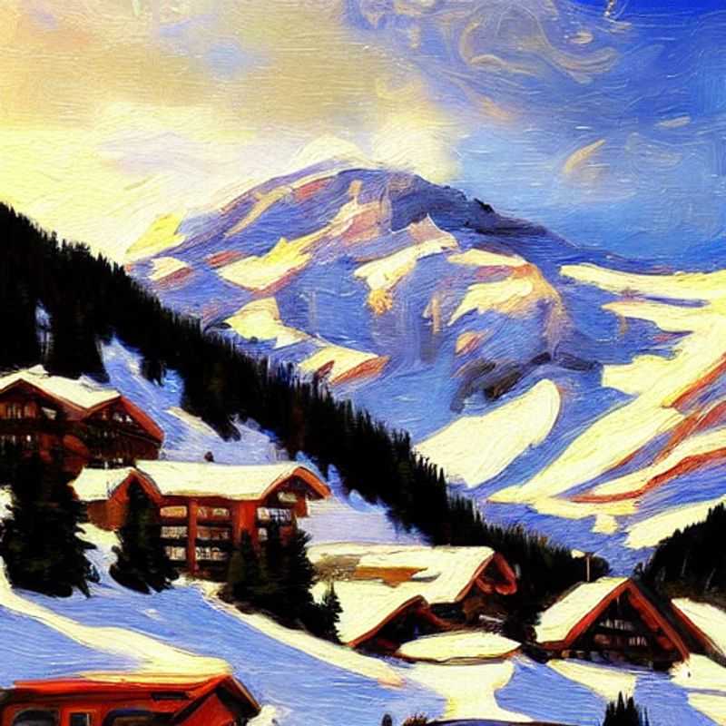 Casais desfrutando do sol da primavera e da vista deslumbrante das montanhas cobertas de neve em Obergurgl, Áustria, durante as férias da primavera.