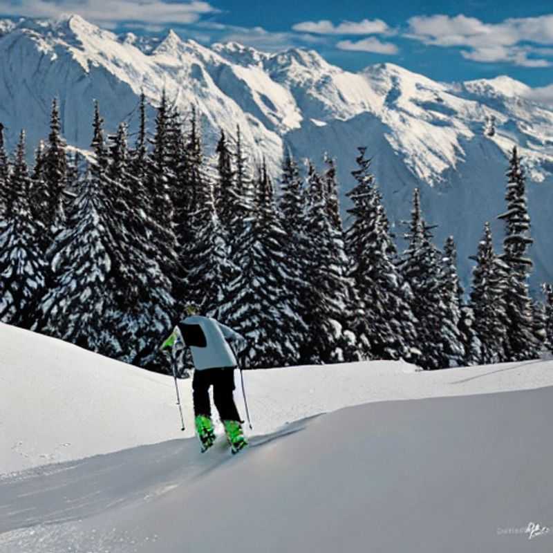 Des vacanciers profitant du soleil printanier sur les pistes immaculées des Arcs, France, lors d'un séjour inoubliable pendant les vacances de printemps.