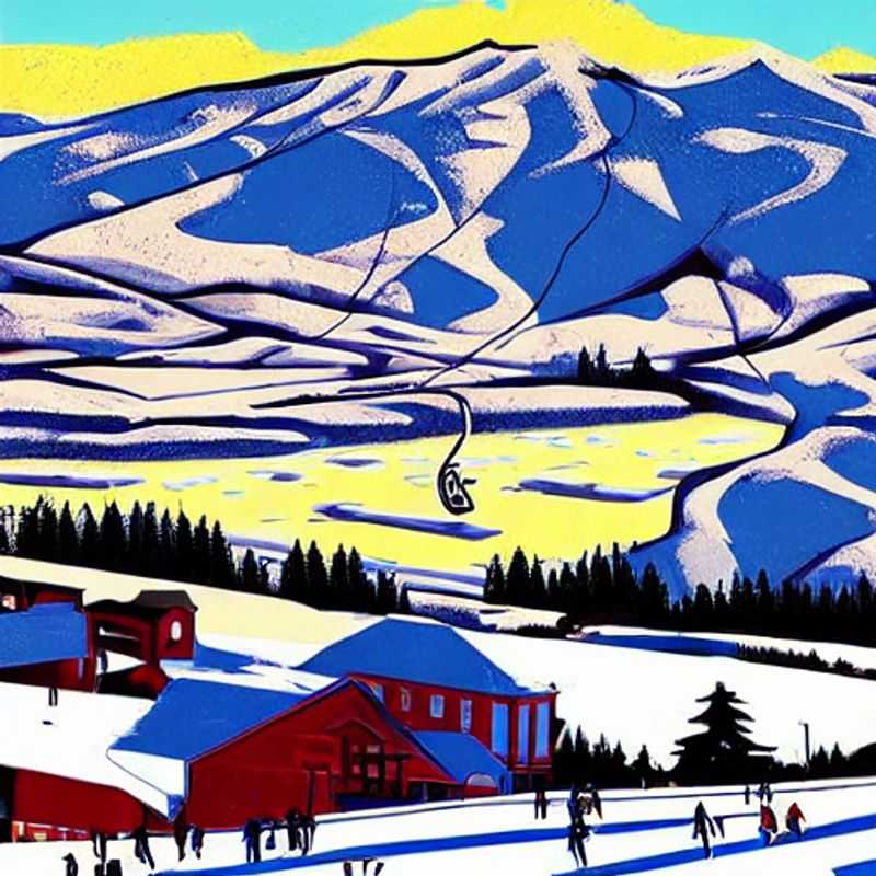 Spring break bliss in Kirkwood, USA! Sunny skies and fresh snow create the perfect playground for adventure seekers looking to shred the slopes or explore the stunning mountain scenery.