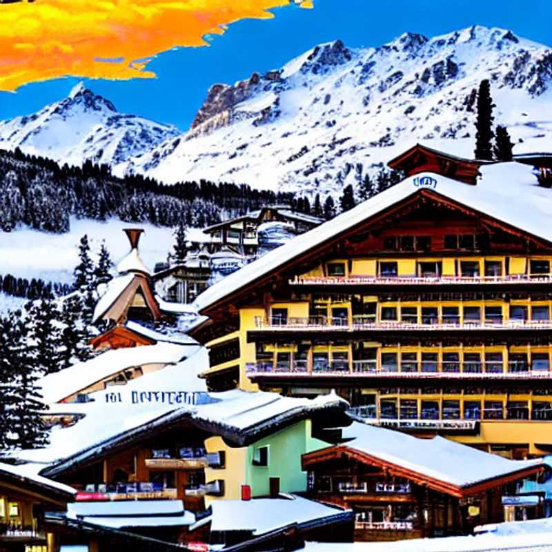 Spring Break Bliss: Discovering St. Moritz! Image captures the stunning alpine scenery of St. Moritz, Switzerland, perfect for a vibrant and adventurous spring break getaway.