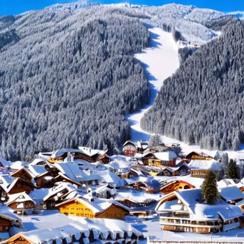 Spring skiing adventure in Sölden, Austria! Capture the thrill of carving down sunny slopes and enjoying après-ski fun during your spring break getaway.