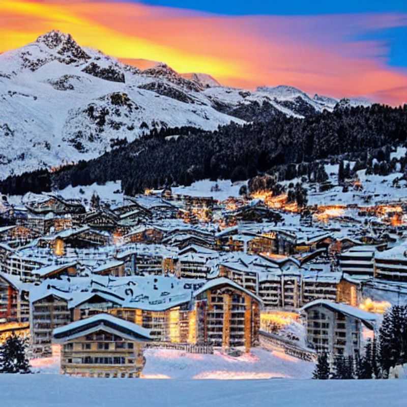 Casais brindando com taças de champanhe com as montanhas floridas de St. Moritz ao fundo, desfrutando de um luxuoso e ensolarado spring break na Suíça.