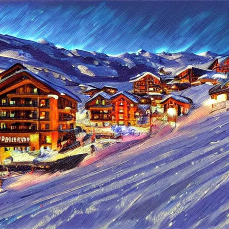 Des skieurs profitant du soleil printanier sur les pistes immaculées de Val Thorens, France, l'endroit idéal pour une escapade de vacances de printemps inoubliable.