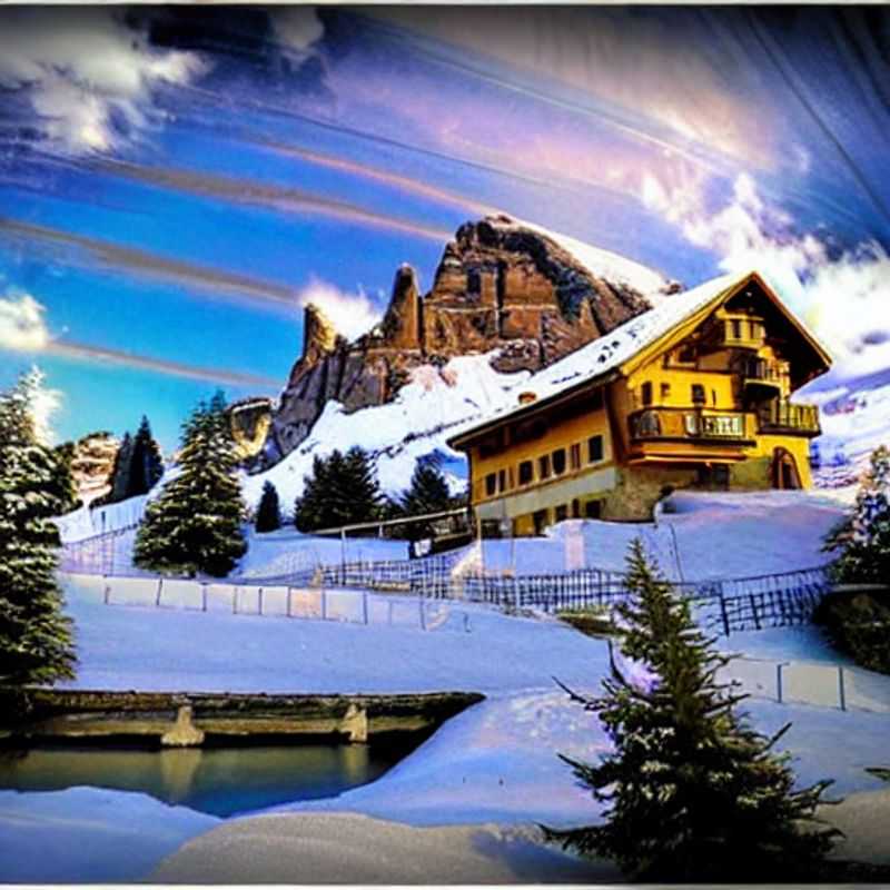 Spring in Corvara: Blooming meadows and majestic Dolomites create the perfect backdrop for a vibrant spring break adventure in the Italian Alps.