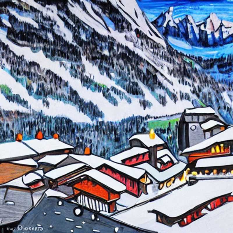 Casais explorando a paisagem alpina exuberante de Grindelwald, Suíça, durante o feriado da primavera: um paraíso de aventura e vistas deslumbrantes.