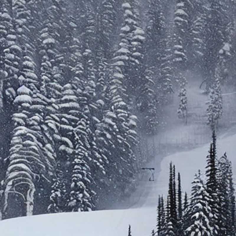 Spring Break bliss! A group of happy adventurers carving down the slopes of Sun Peaks, Canada, celebrating the sunshine and fresh powder.