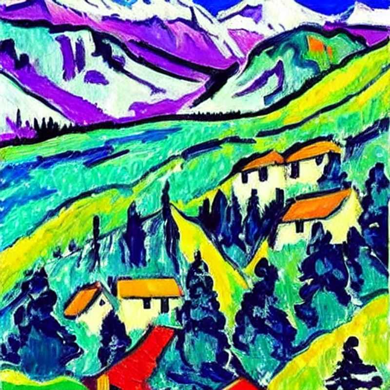 Deux aventuriers en plein cœur d'Engelberg, en Suisse, admirant le mont Titlis enneigé sous le soleil printanier, une promesse d'aventures inoubliables pendant les vacances de printemps.