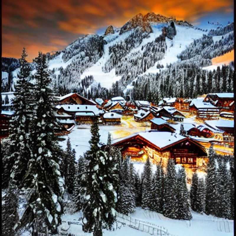 Des skieurs dévalent les pentes ensoleillées de St. Anton am Arlberg, Autriche, profitant des joies du ski printanier pendant les vacances, avec les montagnes verdoyantes en toile de fond.
