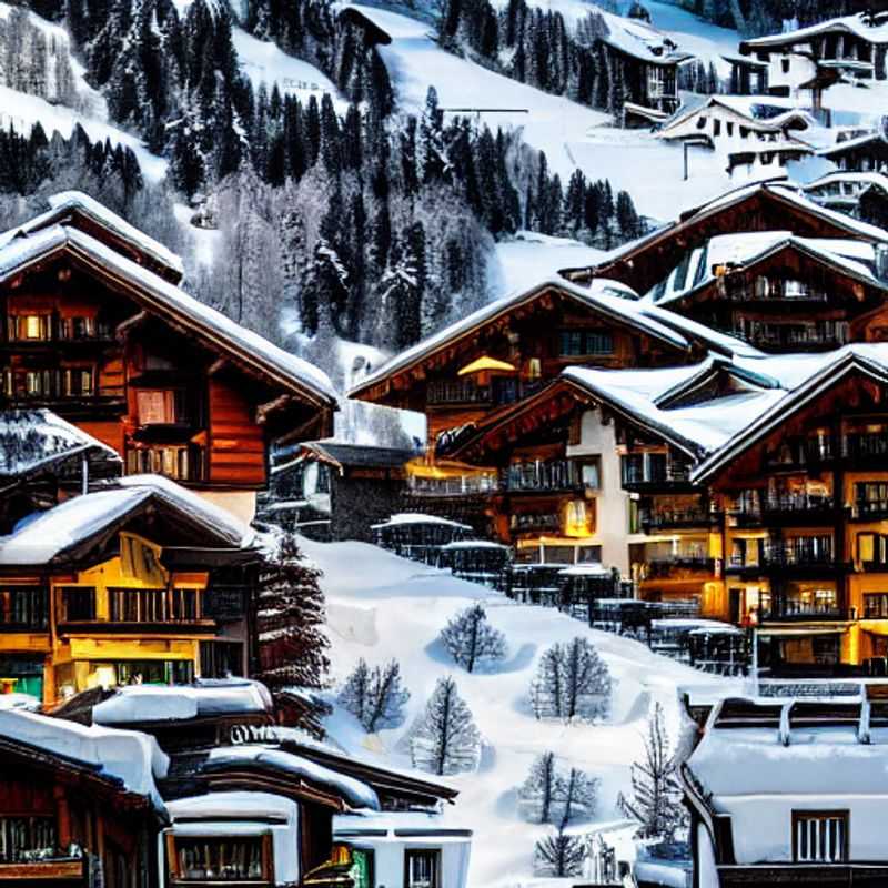 Casal aproveitando o sol da primavera e a vista alpina de tirar o fôlego em Verbier, Suíça, durante as férias da primavera! A aventura os aguarda nas montanhas!