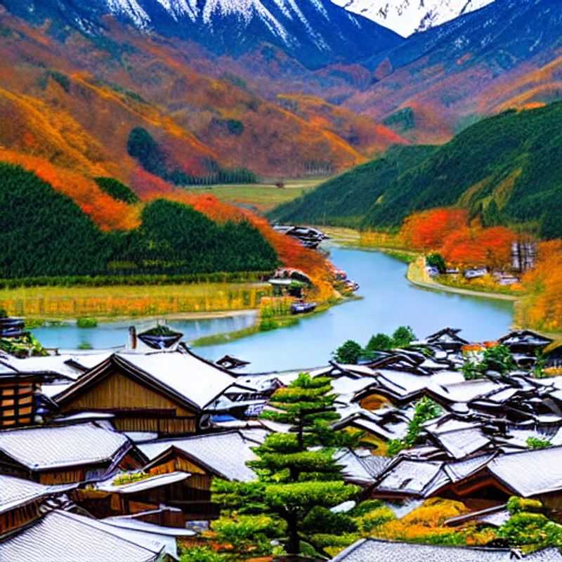 Spring break in Hakuba Valley, Japan: Blooming cherry blossoms and snow-capped peaks provide a stunning backdrop for outdoor adventures and cultural exploration.