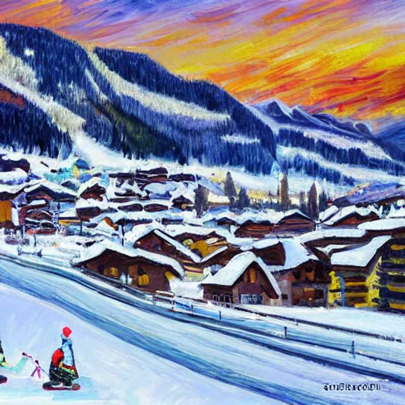 Casais aproveitando a vista deslumbrante das montanhas floridas de Villars-sur-Ollon, Suíça, durante as férias da primavera, com atividades ao ar livre e paisagens alpinas revigorantes.