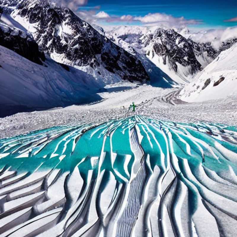 Spring Break Thrills: Shredding powder and soaking up the sun on the breathtaking Pitztal Glacier, Austria! Adventure awaits on this alpine playground.