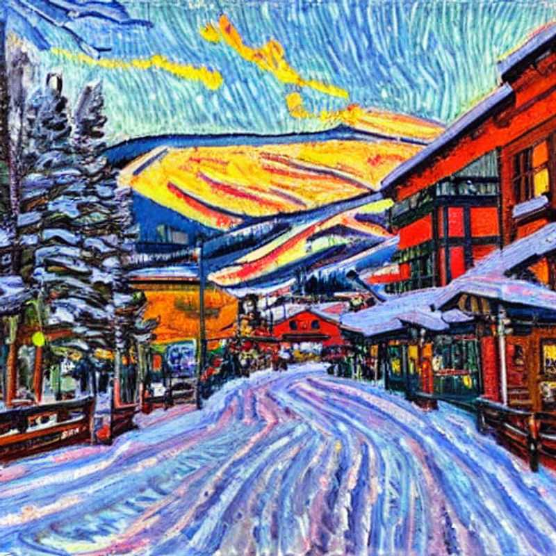 Des vacanciers profitant du soleil printanier à Steamboat Springs, Colorado, USA, avec les montagnes encore saupoudrées de neige en arrière-plan, un avant-goût des aventures palpitantes qui vous attendent pendant les vacances de printemps !