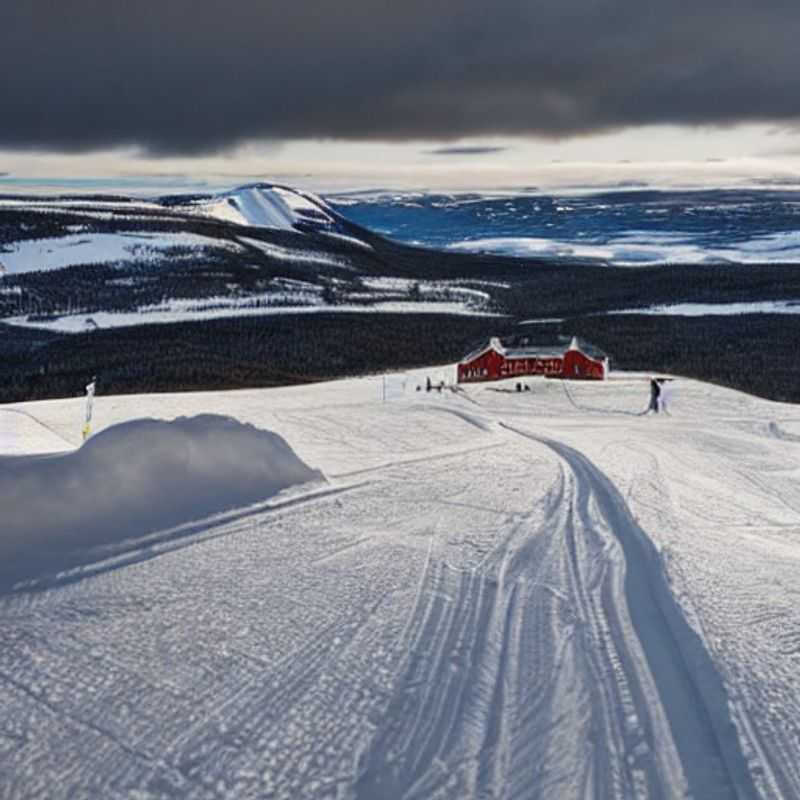 Families reveling in the springtime sunshine on the slopes of Trysil, Norway, making unforgettable memories during their spring break adventure.