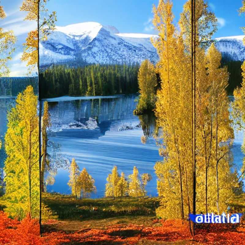 Sun-drenched slopes and vibrant spring skies paint the perfect backdrop for a Ruka, Finland spring break adventure, showcasing the endless possibilities for fun and exploration.