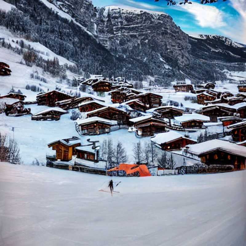 Val d'Isère bajo el sol primaveral: esquiando con amigos y disfrutando de las vistas alpinas durante las vacaciones de primavera en Francia.