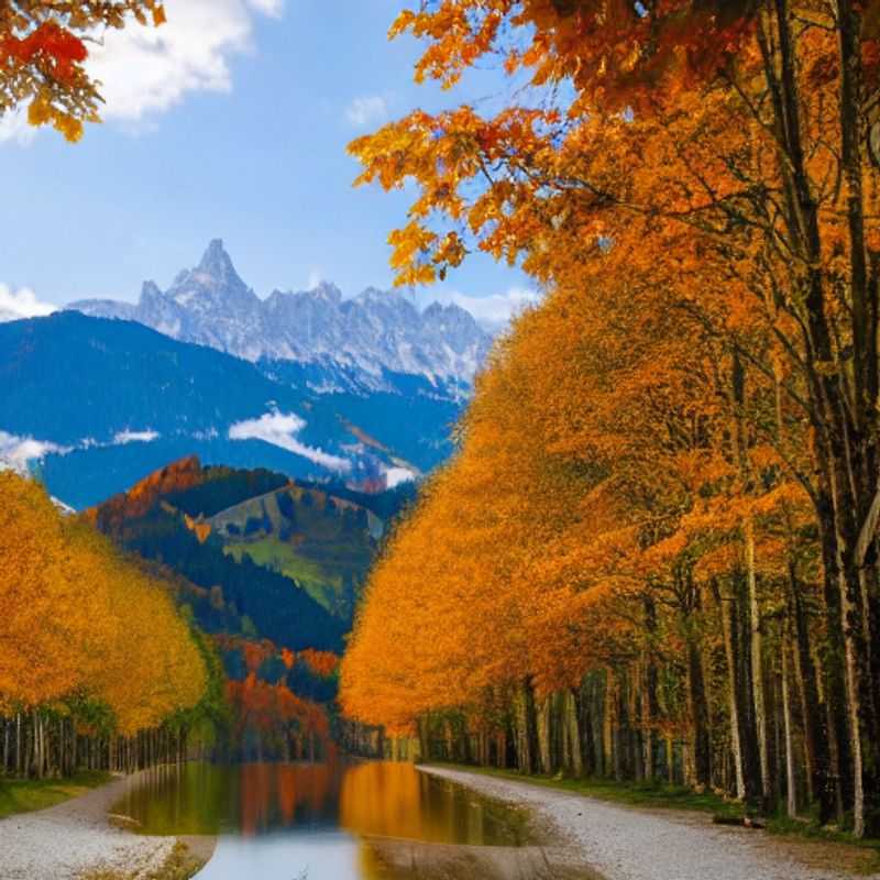 Spring in Fulpmes, Austria: Lush green meadows bloom below the majestic Stubai Alps, offering a stunning backdrop for spring break adventures like hiking, biking, and soaking up the fresh mountain air.