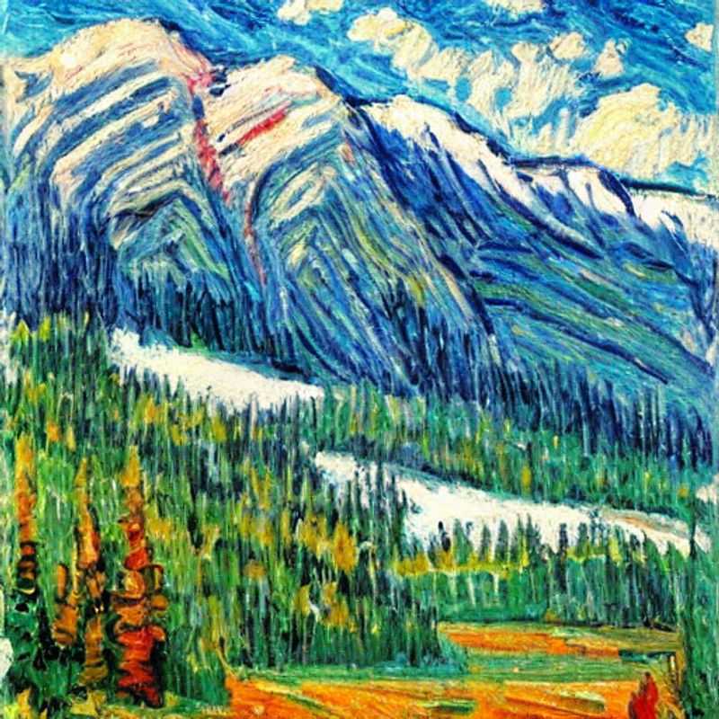 Spring break bliss! Adventurers carving through the vibrant slopes of Kicking Horse, Canada, surrounded by breathtaking, wildflower-dotted mountain vistas. Escape the mundane and unleash your inner explorer!