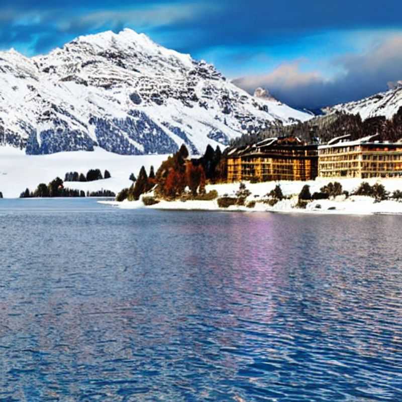 Spring blooms paint the stunning Swiss Alps surrounding St. Moritz, inviting adventures on this spring break getaway.