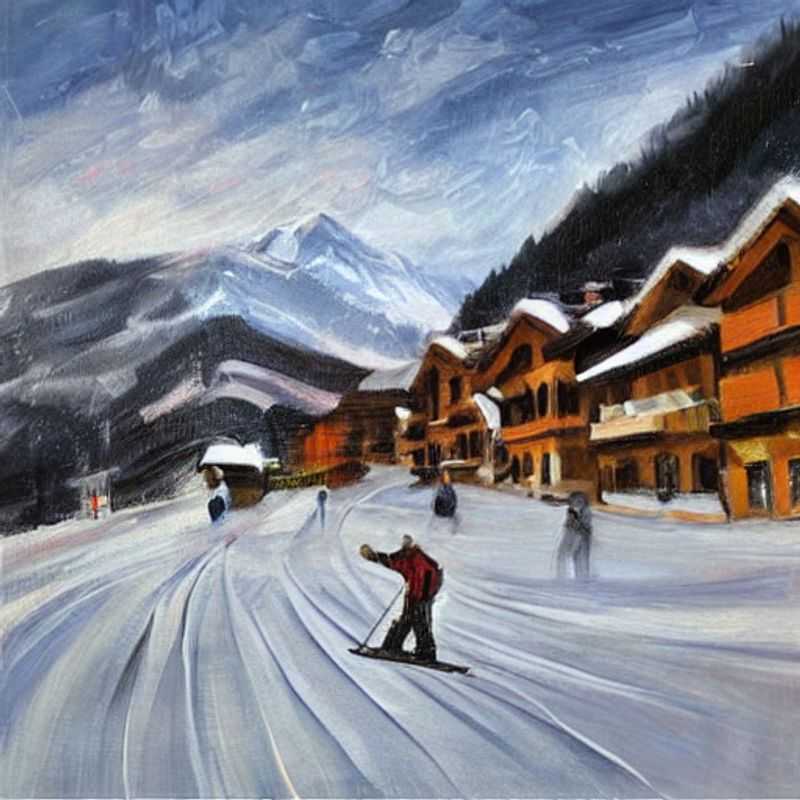 Casais aproveitando o sol da primavera em Schladming, Áustria, com as montanhas cobertas de neve ao fundo, descobrindo as atividades e atrações imperdíveis durante as férias da primavera.