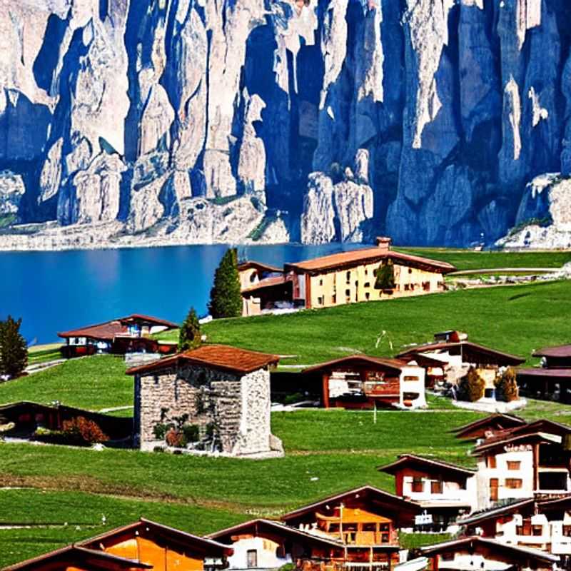 Casais aproveitando o sol da primavera e a vista deslumbrante de Corvara, Itália, durante as férias da primavera: aventura e relaxamento nas Dolomitas!