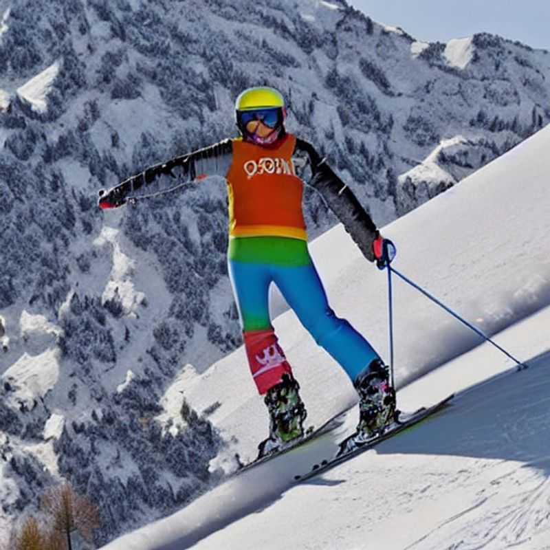 Spring Break Bliss: A vibrant scene of Mayrhofen, Austria, bursting with springtime energy, showcasing the perfect mix of skiing, hiking, and après-ski fun for an unforgettable spring break adventure.