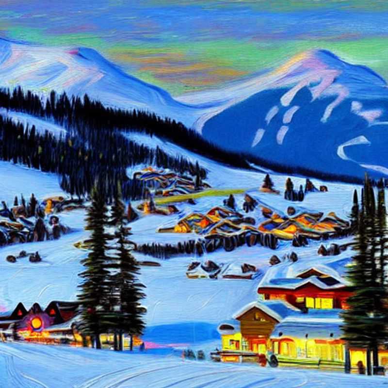 Spring Break Bliss: Skiers carve fresh tracks down the sun-drenched slopes of Sunshine Village, Canada, a playground of powder and panoramic views.