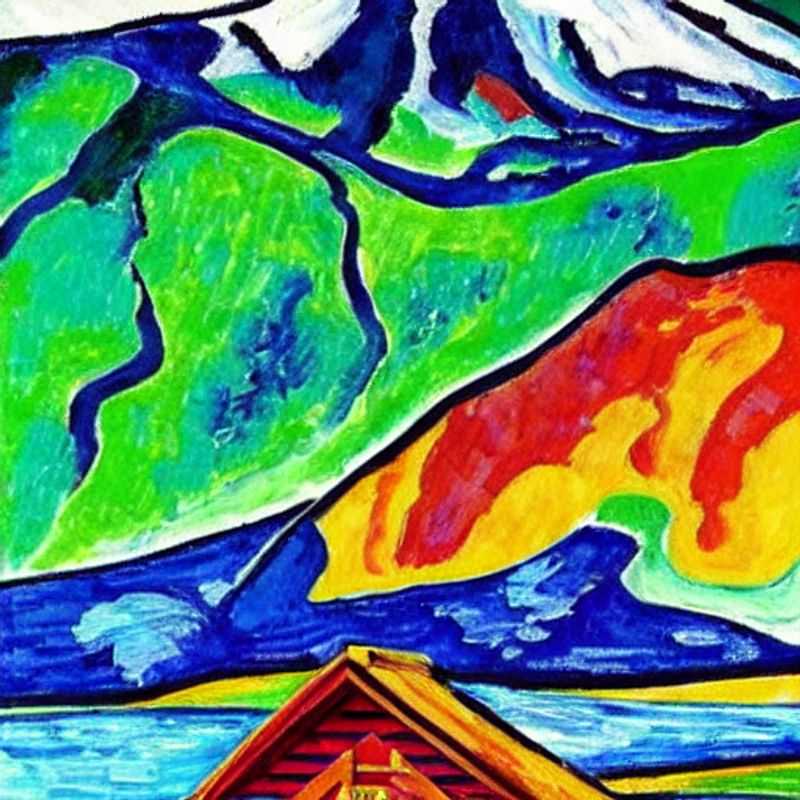 Vislumbre da paisagem alpina exuberante de Lech Zürs am Arlberg, Áustria, durante o spring break: montanhas verdejantes e picos nevados convidando a aventuras inesquecíveis.