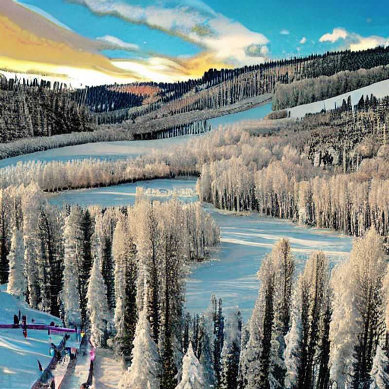 Cenário vibrante de Beaver Creek na primavera: famílias aproveitando o sol e a neve derretendo, esquiando, caminhando e celebrando o spring break nas montanhas.