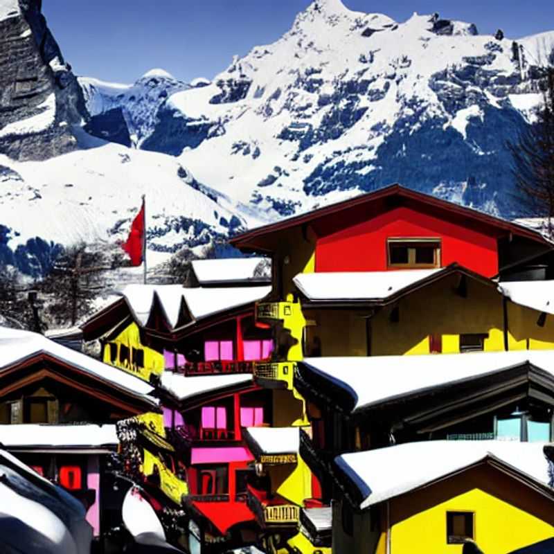 Lush green meadows meet snow-capped peaks: Discovering the breathtaking beauty of Grindelwald, Switzerland on a vibrant spring break adventure.