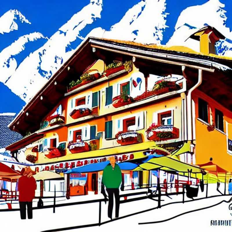 Deux skieurs dévalant les pistes ensoleillées de Corvara, Italie, profitant pleinement des joies du ski de printemps pendant les vacances! (Two skiers speeding down the sunny slopes of Corvara, Italy, fully enjoying the joys of spring skiing during the holidays!)