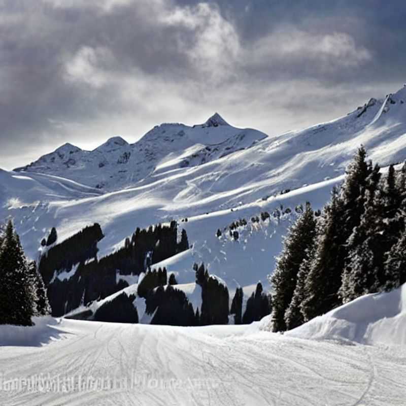 Parejas disfrutando del sol primaveral en La Plagne, Francia, mientras esquían y exploran el impresionante paisaje alpino durante las vacaciones de primavera. (Couples enjoying the spring sunshine in La Plagne, France, while skiing and exploring the stunning Alpine landscape during spring break.)