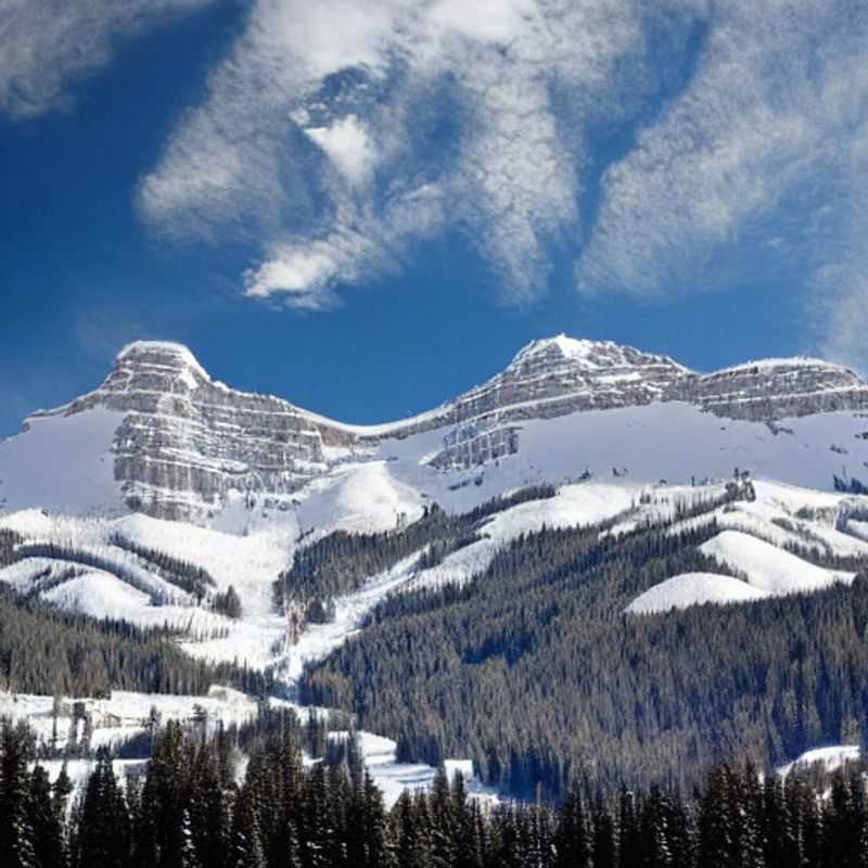 Spring Break Bliss: A vibrant view of Crystal Mountain, USA, where sunny slopes meet blooming trails, offering adventures beyond skiing for every spring breaker.