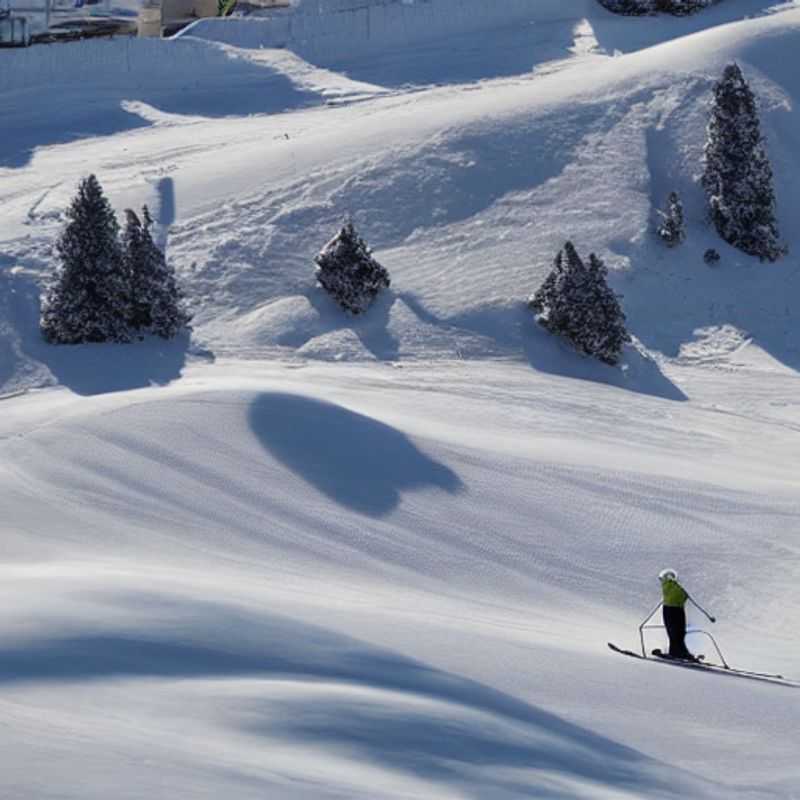 Spring in Crans-Montana: Blooming alpine meadows meet snow-capped peaks, offering the perfect blend of skiing and hiking adventures during your spring break getaway in Switzerland.